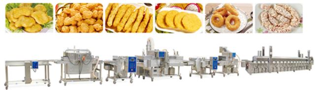 chicken nugget forming machine