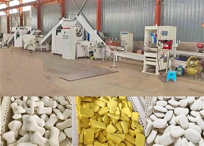 โรงงานสบู่ห้องน้ำ 1,000 กก. / ชม